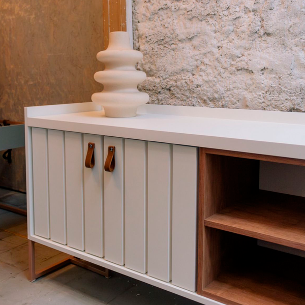 Rack Trendy 180 cm Branco/Woodmel